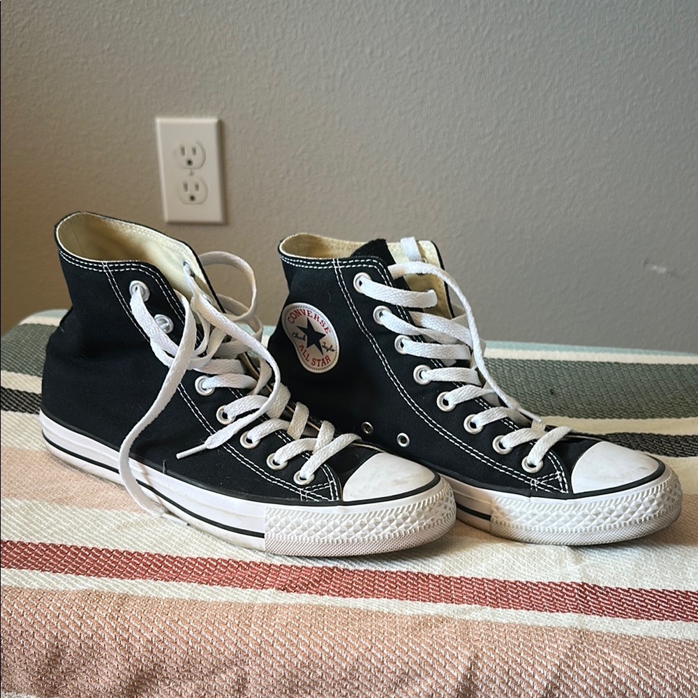 Converse Classic Black and White High-Tops